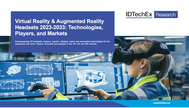 Virtual Reality & Augmented Reality Headsets 2023-2033: Technologies, Players, and Markets