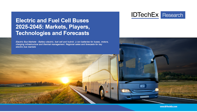 Electric and Fuel Cell Buses 2025-2045: Markets, Players, Technologies and Forecasts